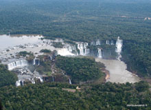 Chutes d'Iguacu - Argentine et  Brésil